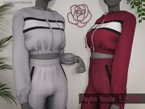 Alpha Peyton Top BRsims - The Sims 4 Custom Content