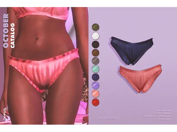 Maxis Match OC Panties01 by serenity-cc - The Sims 4 Custom Content