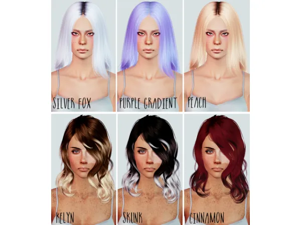 Second Hair Color Dump by marryz - The Sims 3 Custom Content
