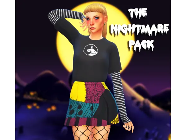 Maxis Match The nightmare recolor pack - The Sims 4 Custom Content