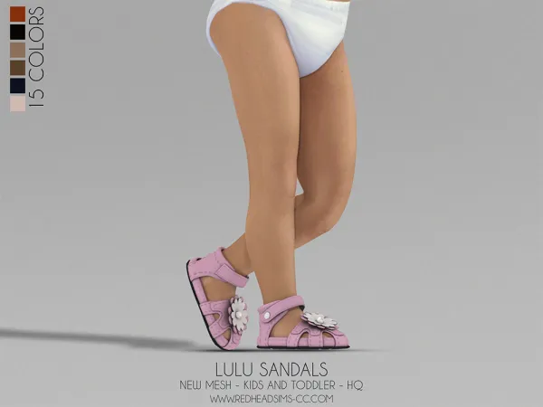 LULU SANDALS - KIDS AND TODDLER