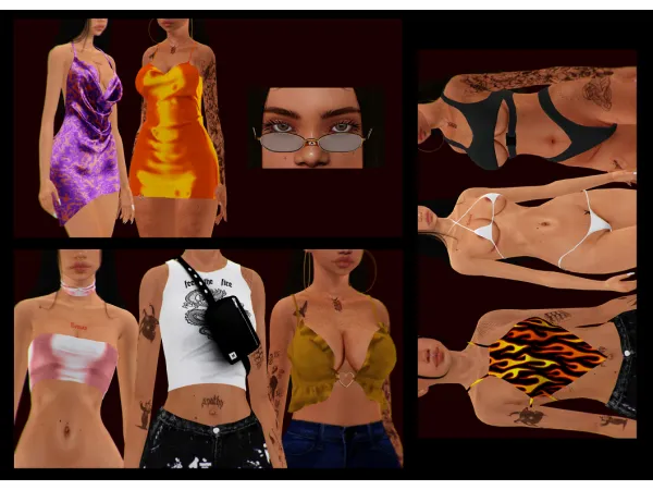 R0ach3z Mid October Dump by simsfinds - The Sims 3 Custom Content