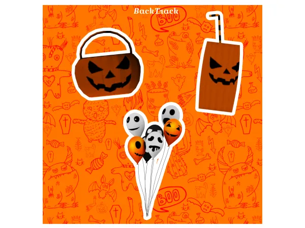 Alpha backtrack halloween set 2 3 poses - The Sims 4 Custom Content