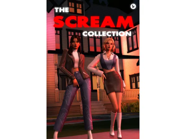 Maxis Match The SCREAM Collection greenllamas - The Sims 4 Custom Content