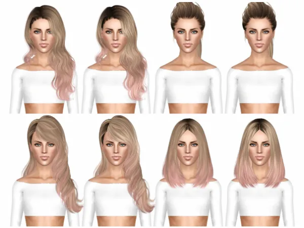 HAIR DUMP 9 by marryz - The Sims 3 Custom Content