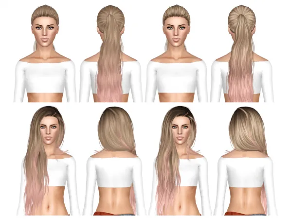 Hair Pastry box Shockshame by marryz - The Sims 3 Custom Content