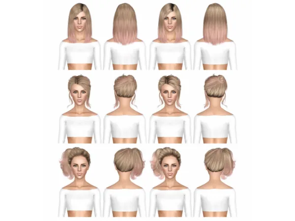 Hairs julykapo by marryz - The Sims 3 Custom Content
