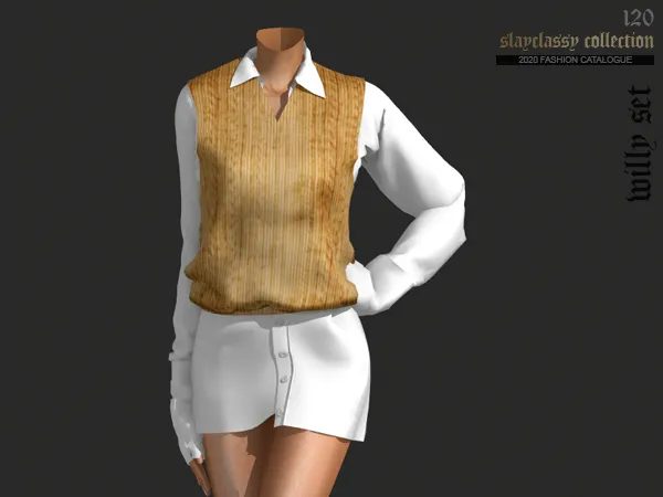 Alpha SC120 Willy set by slayclassy - The Sims 4 Custom Content