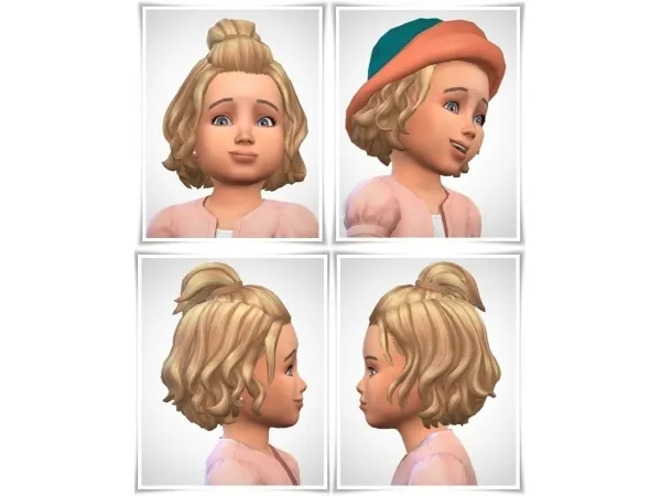 Maxis Match ArmelleHair by simsfinds - The Sims 4 Custom Content