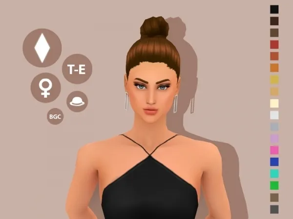 Maxis Match simcelebrity00's Corey Hairstyle by thesimsresource - The Sims 4 Custom Content