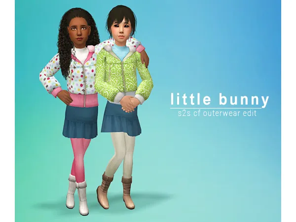 Little Bunny Outerwear - The Sims 2 Custom Content