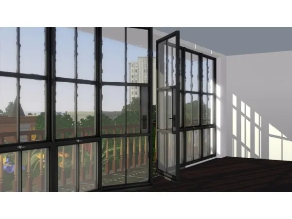 Functional PullTab Window and Door by simsfinds - The Sims 3 Custom Content