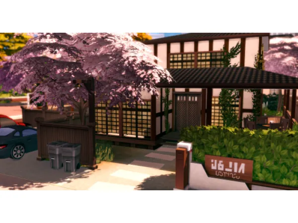Maxis Match Traditional Japanese house by simsfinds - The Sims 4 Custom Content