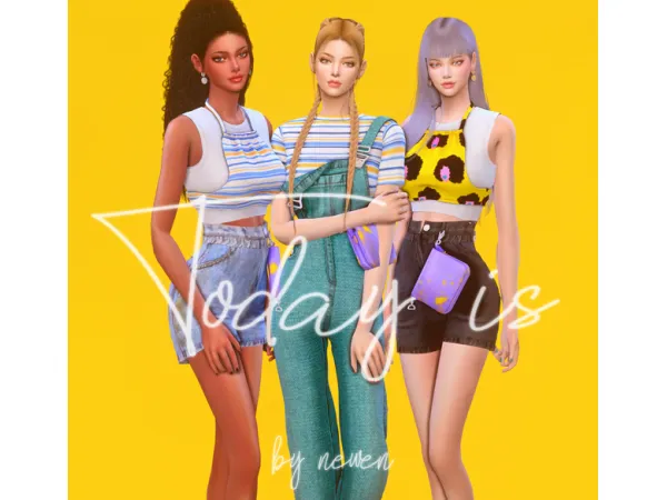 Alpha today is set [뉴엔] by new_en092 - The Sims 4 Custom Content