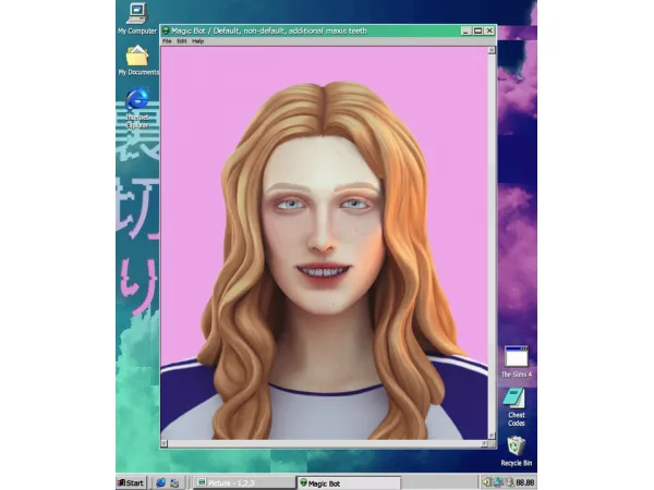 Maxis Match Default non default additional maxis teeth (update 19112020) by MAGIC BOT - The Sims 4 Custom Content