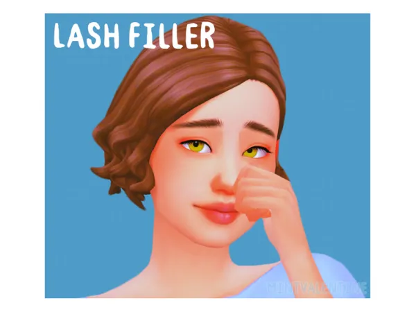 Mix Lash Filler Skindetail by mintvalentine - The Sims 4 Custom Content
