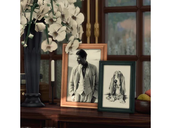 Alpha LUXURY FRAME COLLECTION by simsfinds - The Sims 4 Custom Content