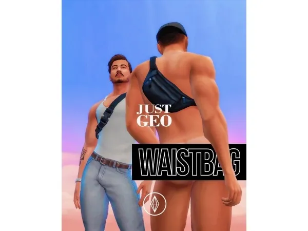 Maxis Match WAIST BAG by simsfinds - The Sims 4 Custom Content