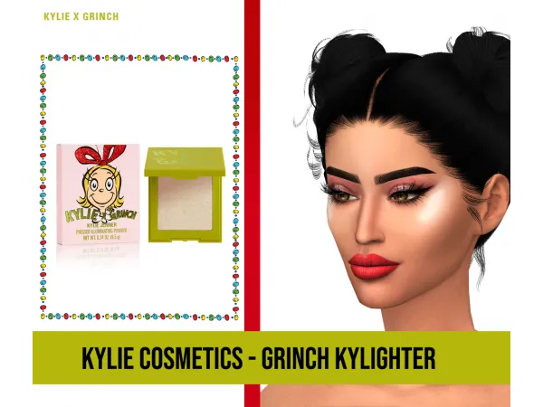 Alpha KYLIE X GRINCH KYLIGHTER by fifthscreations - The Sims 4 Custom Content