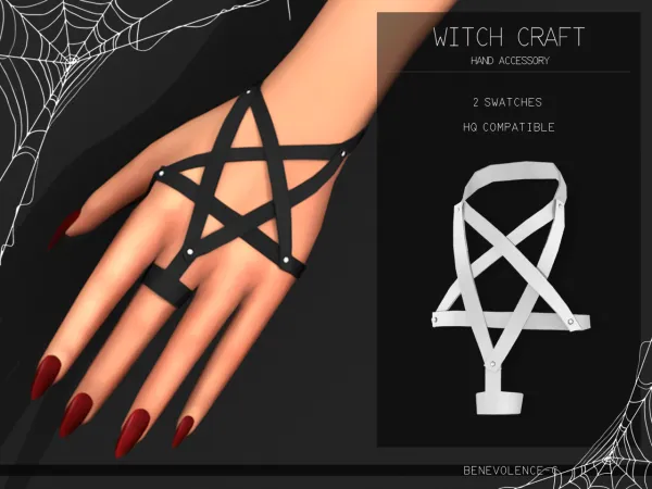 Alpha Witch Craft Hand Accessory by luminescent - The Sims 4 Custom Content