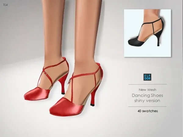 Alpha Dancing Shoes - The Sims 4 Custom Content