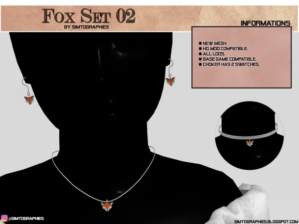 Alpha Fox Set 02 (Kids) by simtographies - The Sims 4 Custom Content