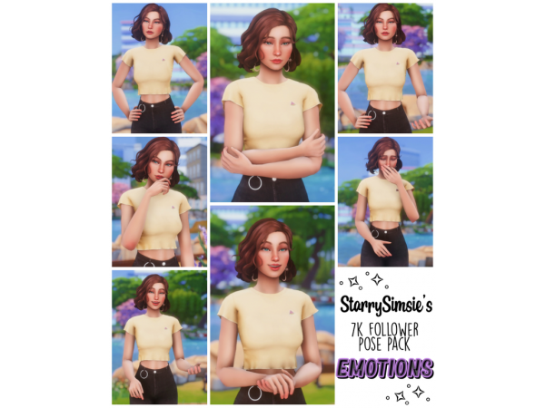 The Sims Resource - Emotions - Pose Pack