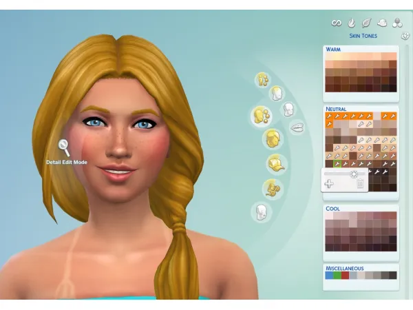 TS4 Skin Converter V2, enable CC skintones in CAS by CmarNYC