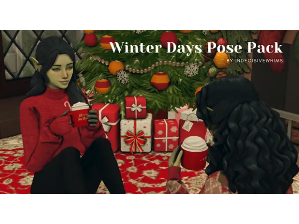 Winter Days Pose Pack! by Indecisivewhims