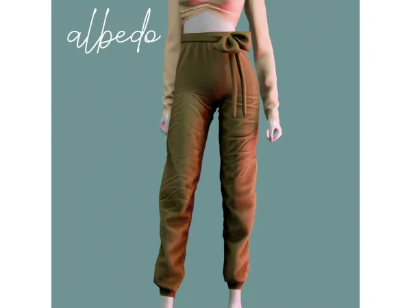 Alpha Albedo pants by amelylina - The Sims 4 Custom Content