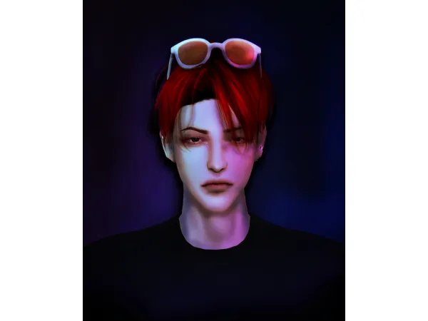 Alpha [심즈4 헤어] meringue hair by simsfinds - The Sims 4 Custom Content