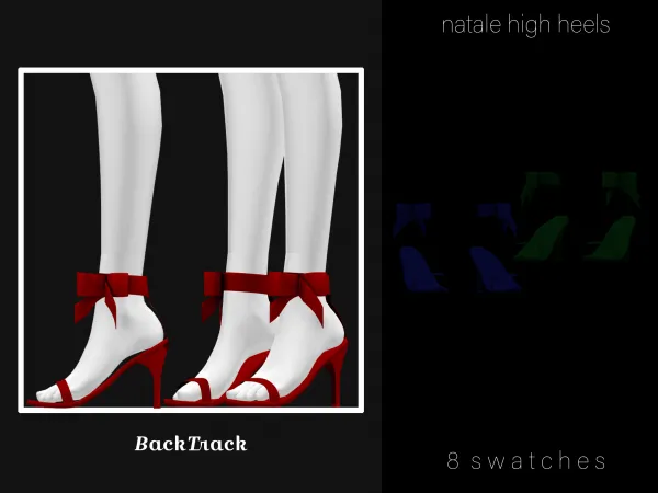 Alpha natale high heels natale collection - The Sims 4 Custom Content