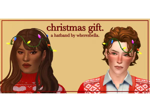 Maxis Match a glowing headband by simsfinds - The Sims 4 Custom Content