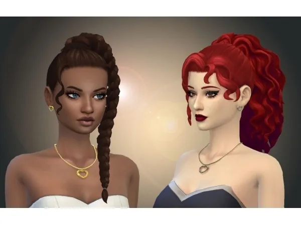Maxis Match Heart Accessories - The Sims 4 Custom Content