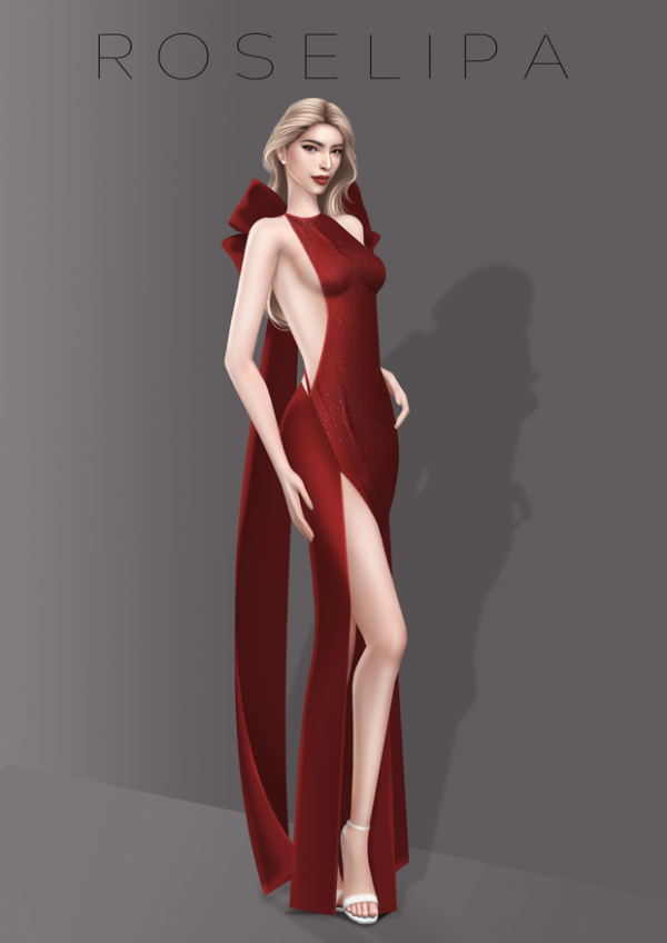 Alpha [ROSELIPA] MODEL POSE V8 by simsfinds - The Sims 4 Custom Content