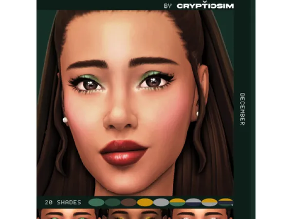 Maxis Match CHRISTMAS CHILL MINI SET by crypticsim - The Sims 4 Custom Content