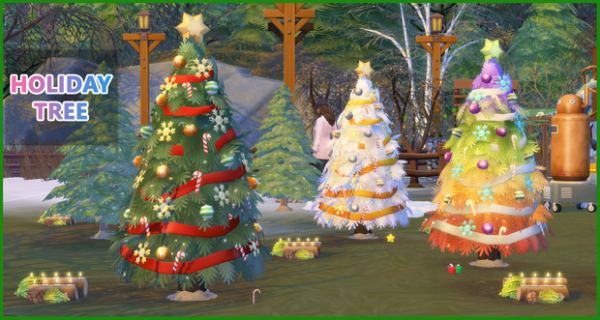 Maxis Match LETS GROW A CHRISTMAS TREE by simsfinds - The Sims 4 Custom Content