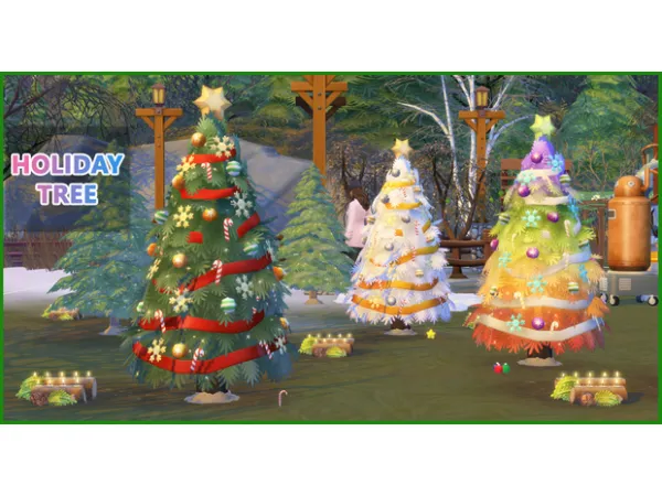 Maxis Match LETS GROW A CHRISTMAS TREE by icemunmun - The Sims 4 Custom Content