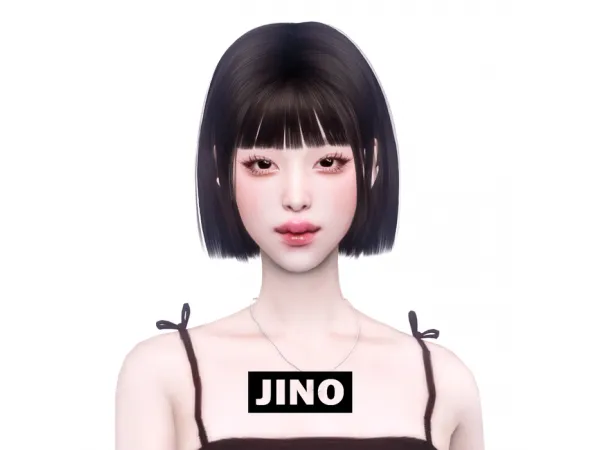 Alpha [JINO] HAIR 03 by simsfinds - The Sims 4 custom content