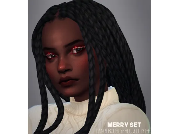 Maxis Match Merry Set by dangerouslyfreejellyfish - The Sims 4 Custom Content
