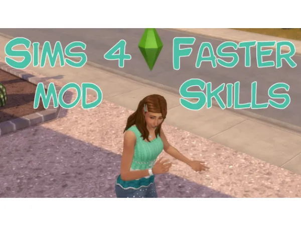 Maxis Match Faster Skills by simsfinds - The Sims 4 Custom Content