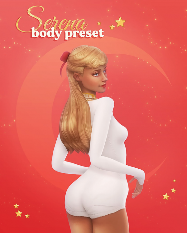 Maxis Match Serena body preset by simsfinds - The Sims 4 Custom Content