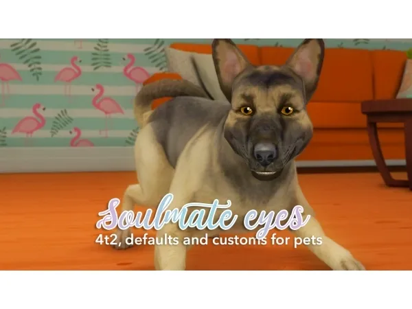 ELSAS SOULMATE EYES FOR PETS 4T2 by simsfinds - The Sims 2 Custom Content