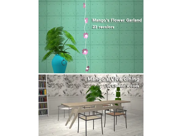 suratan mago bulle garland by simsfinds - The Sims 2 Custom Content