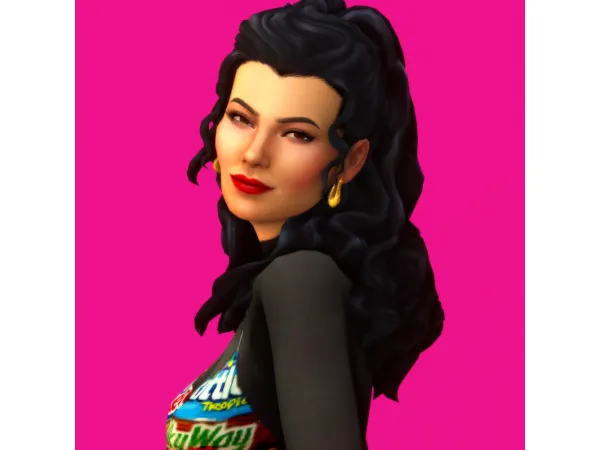 Maxis Match Fine Fran A Sim Download by simsfinds - The Sims 4 Custom Content