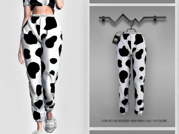 Alpha busra tr's Cow SET 105 (JOGGER) BD401 by busratr - The Sims 4 Custom Content