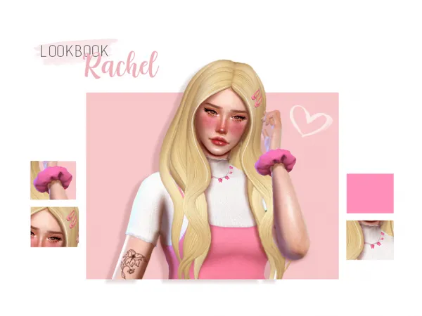 Alpha Rachel - The Sims 4 Custom Content