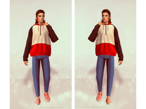 SHUNGA AMI Anorak by simsfinds - The Sims 2 Custom Content