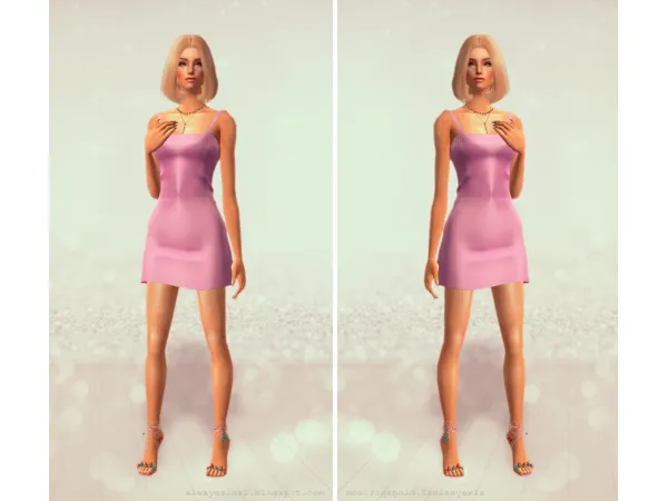 Serenity Amelie Dress by simsfinds - The Sims 2 Custom Content