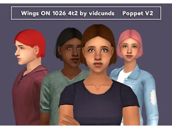 Wings ON 1026 4t2 by simsfinds - The Sims 2 Custom Content